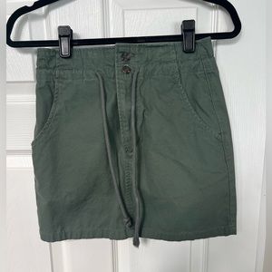 Green Forever 21 Skirt